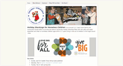 Desktop Screenshot of holidaystockings.org