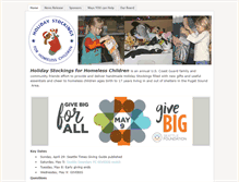 Tablet Screenshot of holidaystockings.org